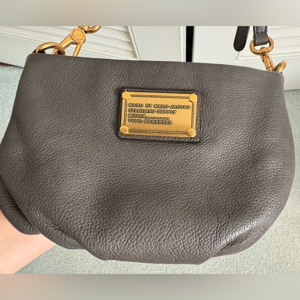 Marc By Marc Jacobs Charcoal Shoulder Bag - Picture 2 of 5